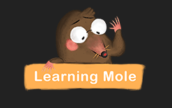 Learning Mole logo official